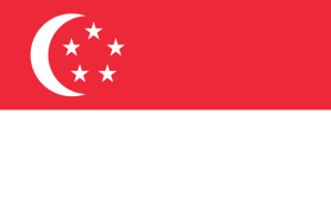 Flag of the City-State of Singapore